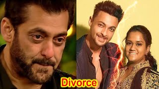 Salman Khan Sister Arpita Khan Divorce and Aayush Sharma Statement [upl. by Sire]