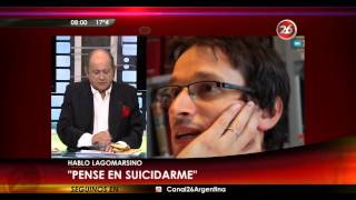 Diego Lagomarsino quotPense en suicidarmequot [upl. by Uyr663]