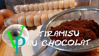 La recette du TIRAMISU au chocolat [upl. by Arleyne]