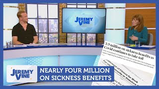 More than four million now on sickness benefits  Jeremy Vine [upl. by Nerreg]