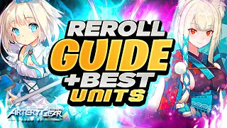 Artery Gear Fusion  Global Reroll Guide amp Best Units [upl. by Patterman]