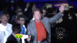 I Audio Launch Arnold Schwarzenegger Entry [upl. by Floris]