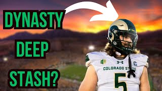 Is Dallin Holker Worth A Stash  Dynasty Football [upl. by Chinua]