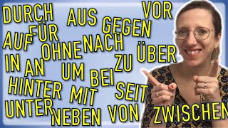 🇩🇪 Tout savoir sur les PREPOSITIONS en allemand  le tutoriel complet avec le datif et laccusatif [upl. by Gipps805]