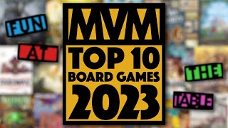 Top 10 Board Games of 2023 [upl. by Yance]