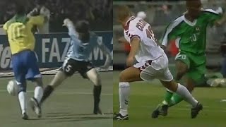 Ronaldinho vs JayJay Okocha Step Over Battle [upl. by Assenahs]