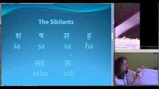 Sanskrit  Write the Semivowels and Sibilants with Rebekah Bhavani [upl. by Trela753]