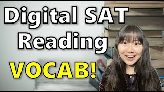 Digital SAT Reading Prep 2024 Part 1  Vocabulary [upl. by Godding549]