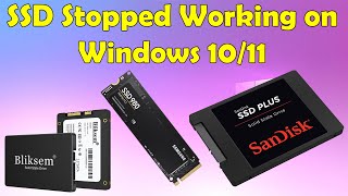 SSD Stopped Working on Windows 1011 Heres How to Fix It [upl. by Apilef]