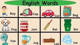 English Vocabulary words  My first word  Simple English words for toddlers [upl. by Anyl]