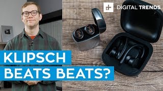 Powerbeats Pro vs Klipsch T5  Wireless Bud Battle 2019 [upl. by Eceer]