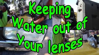 How to Keep Headlights and Tailights from Filling up With water on the Cheap [upl. by Mcnamee]