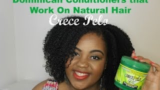 Dominican Conditioners that Work On quotNatural Hairquot  Crece Pelo Grow Hair [upl. by Esinyl546]