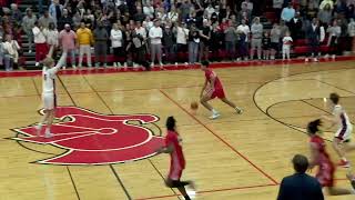 Benilde St Margarets Boys Basketball  Jaleel Donleys 3 Point Buzzer Beater [upl. by Nele820]