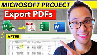 บทที่ 16 การตั้งค่าการ Print งาน Ms Project และการแปลงเป็นไฟล์ PDF [upl. by Thomson]