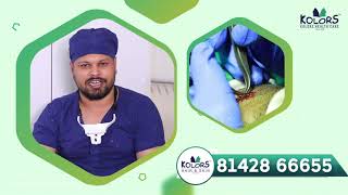 Get Upto 50 Off on Hair Transplantation  Kolors DFT Treatment Telugu 📞81428 66655 [upl. by Niwde]