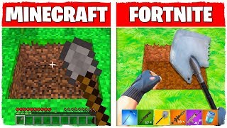 ¡JUEGO A MINECRAFT DENTRO DE FORTNITE [upl. by Adnoluy]