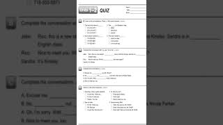 interchange 2 Workbook answers 4th edition units 610 [upl. by Robby762]