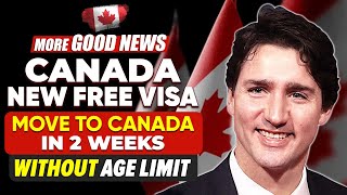 Canada Work Permit 2024  Canada Offers Free Worker Visas in 14 Days  Move to Canada [upl. by Constantine352]