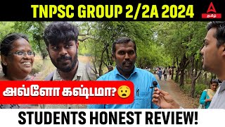 TNPSC GROUP2 and 2A Exam 2024  Student Exam Review  Adda247 Tamil [upl. by Nrehtak]