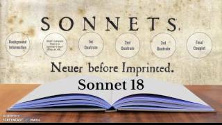 Sonnet 18 Poetry Analysis [upl. by Hebbe100]