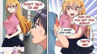 Manga Dub I was burned 6 years ago when I saved a girl One day RomCom [upl. by Yur]