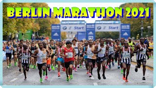 BERLIN MARATHON 2021  FULL RACE  MARATONA de Berlim FULL HD  Kenenisa Bekele  Guye Adola [upl. by Rask]