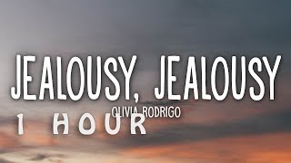 1 HOUR 🕐  Olivia Rodrigo  jealousy jealousy Lyrics [upl. by Nahraf141]