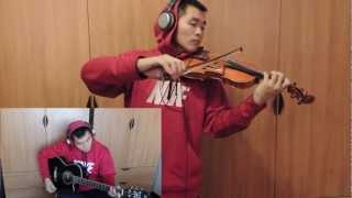 Begin Again  Taylor Swift Violin amp Guitar Cover by William Wang [upl. by Wallack267]