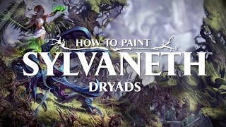 How to Paint Sylvaneth Dryads [upl. by Adnawot]