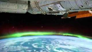 Aurora Australis Seen From Space September 11 2011 [upl. by Ethelinda]