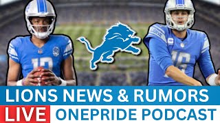 Detroit Lions Training Camp News Ft Jameson Williams Jared Goff AmonRa St Brown amp Hooker [upl. by Wickman]