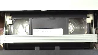 Sony SLV N51 VHS VCR fastforwardrewind cycle of a T120 VHS cassette [upl. by Einwat]