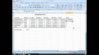 Excel Basics Absolute reference [upl. by Swamy]