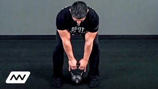 Kettlebell Deadlift  Exercise Tutorial [upl. by Selimah]