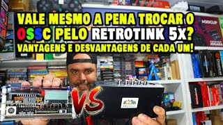 Ossc VS Retrotink Vantagens e desvantagens de cada um vale a pena trocar um Ossc por um Retrotink [upl. by Lasorella]