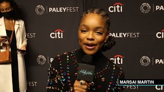 Marsai Martin On The Last Season Of Blackish Fun With The Cast amp More  Hollywire [upl. by Yerffoej480]