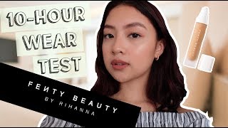 FENTY BEAUTY FOUNDATION 10HOUR WEAR TEST Philippines [upl. by Florance]