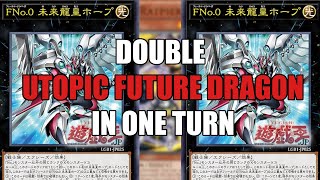 YuGiOh DOUBLE Utopic Future Dragon Zoodiac Combo WITHOUT Drident [upl. by Louis]