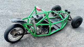 Building an Epic Sport Car Reverse Trike Roadster  StepbyStep DIY Project [upl. by Bendix]