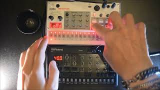 Korg Volca Sample 2 and Roland S1 [upl. by Nwadahs]