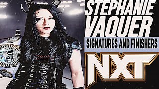 WWE 2K24  Stephanie Vaquer Signatures and Finishers [upl. by Giovanna278]