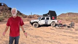 Three Days in the KOFA Wildlife Refuge Quartzsite Arizona area [upl. by Ahsenak295]