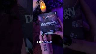 Ad  Duskmourn prerelease unboxing 👻 MTGDuskmourn MTGDSK mtg [upl. by Harl]