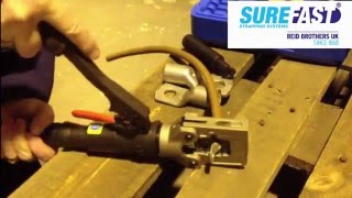 CEMBRE HT51 Hydraulic Crimping Tool [upl. by Hsirrap]