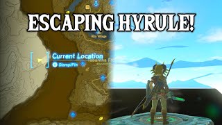 Breaking OUTSIDE of Hyrule  Zelda Tears of the Kingdom [upl. by Vacla]