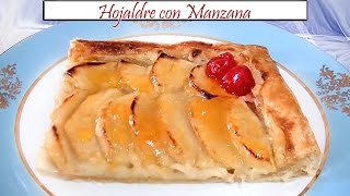 Hojaldre con Manzana  Receta de Cocina en Familia [upl. by Irovi506]