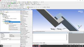 Contact Types in ANSYS Workbench [upl. by Rhpotsirhc]