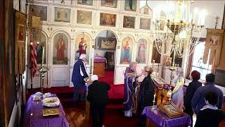 March 24 2024 St Nicholas Orthodox Church Live Stream [upl. by Yna]