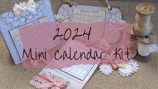 2024 Mini Calendar Kit [upl. by Litton]